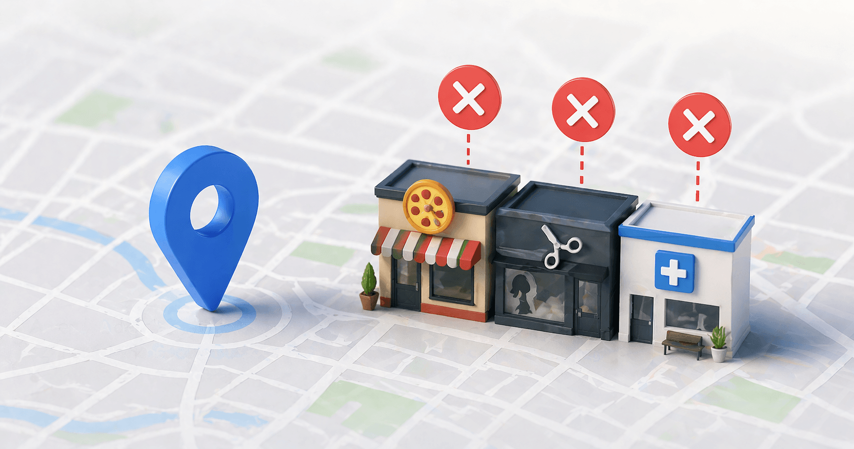 Erros comuns que fazem seu negócio sumir do Google Maps